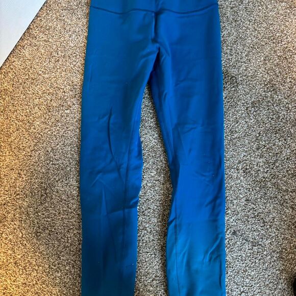 Lululemon Women's Blue and Green Leggings - Picture 5 of 6